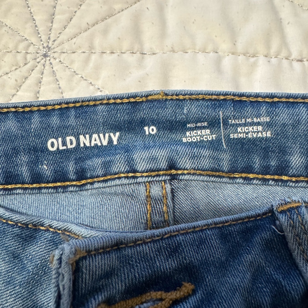 Old Navy Blue Denim Boot-Cut Jeans